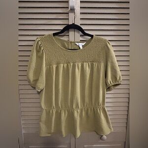 Nine West Sage Green Blouse